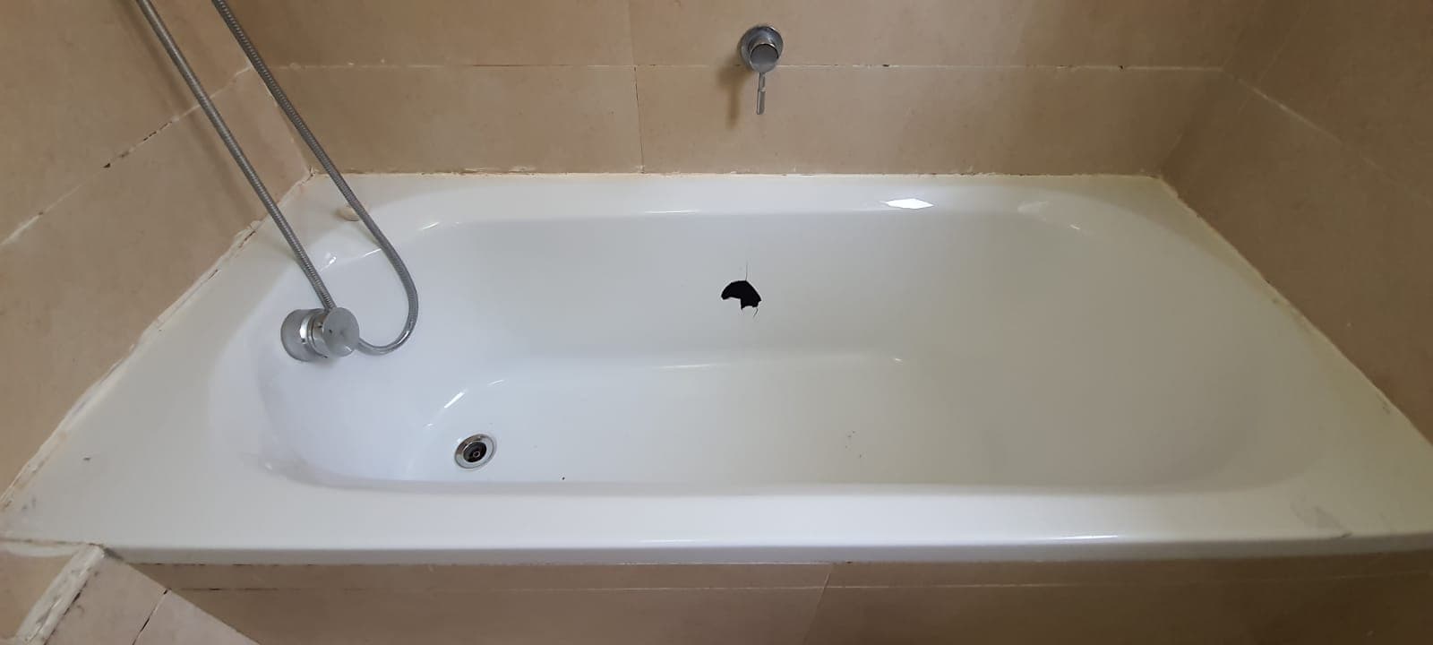 לפני הציפוי — מצב המשטח טרם החידוש